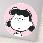 Peanuts Lucys Faces Sticker