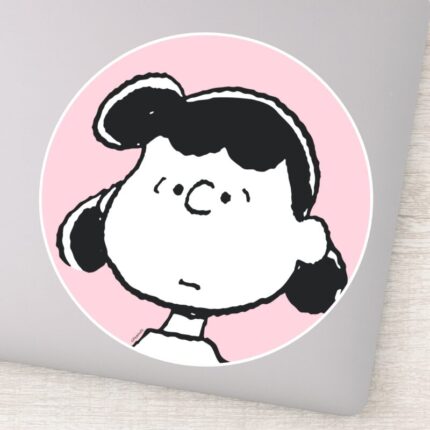 Peanuts Lucys Faces Sticker