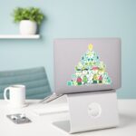Peanuts Peppermint Christmas Tree Sticker