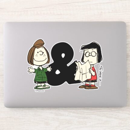 Peanuts Peppermint Patty Marcie Sticker