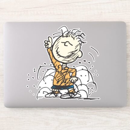 Peanuts Pigpen Dancing Sticker