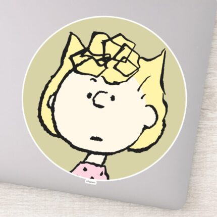 Peanuts Sallys Faces Sticker