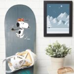 Peanuts Snoopy Golf Swing Sticker