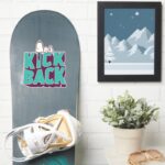 Peanuts Snoopy Kickback Sticker