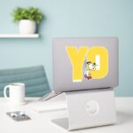 Peanuts Snoopy YO Skateboard Sticker
