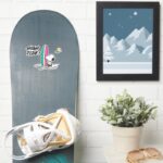 Peanuts Snoopy Woodstock High Tide Sticker