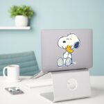 Peanuts Snoopy Woodstock Hug Sticker