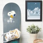 Peanuts Snoopy Woodstock Hug Sticker