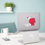 Peanuts Snoopy Woodstock Red Black Sticker