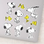 Peanuts Snoopy Woodstock Sticker
