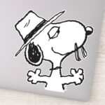 Peanuts Spike Smiling Sticker