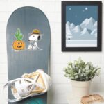 Peanuts Spikes Desert Halloween Sticker