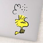 Peanuts Stunned Woodstock Sticker