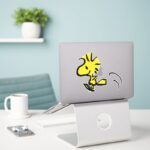 Peanuts Woodstock Jumping Sticker