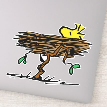 Peanuts Woodstock Napping Sticker