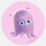 Pearl 2 Classic Round Sticker