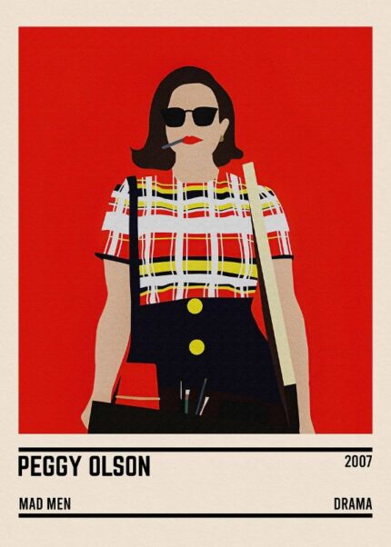 Peggy Olson Mad Men Poster