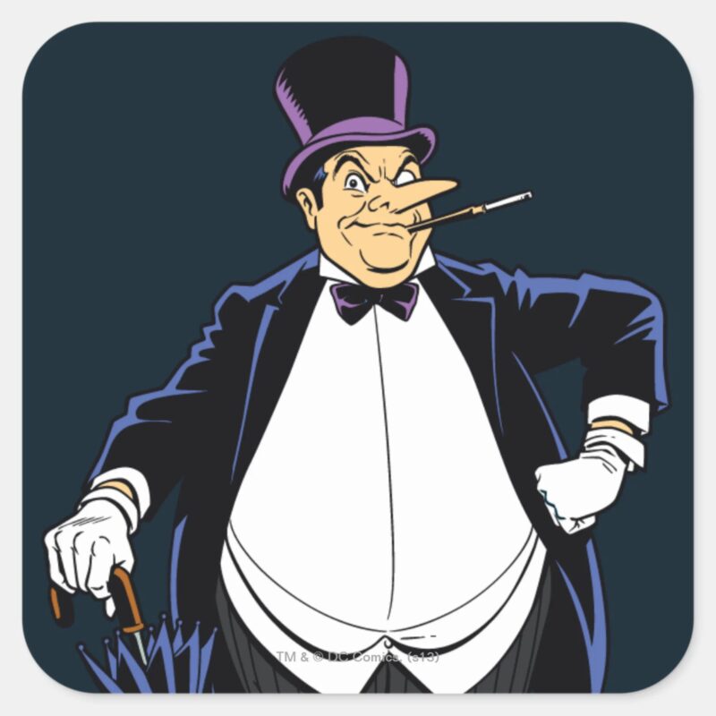 Penguin Square Sticker Penguin Square Sticker