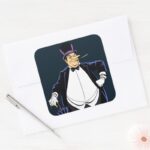 Penguin Square Sticker