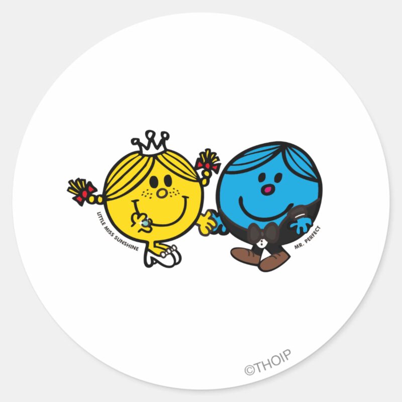 Perfect Match Classic Round Sticker Perfect Match Classic Round Sticker