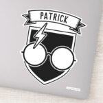 Personalized HARRY POTTER™ Badge Sticker