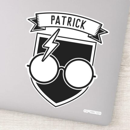 Personalized HARRY POTTER™ Badge Sticker