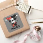 Personalized Mini Harley Quinn Kids Label