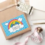 Personalized Peanuts Woodstock Add Your Name Rectangular Sticker