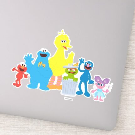 Personalized Sesame Street Characters Sticker