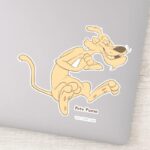Pete Puma Excited Sticker