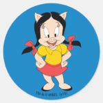 Petunia Classic Petunia Classic Round Sticker