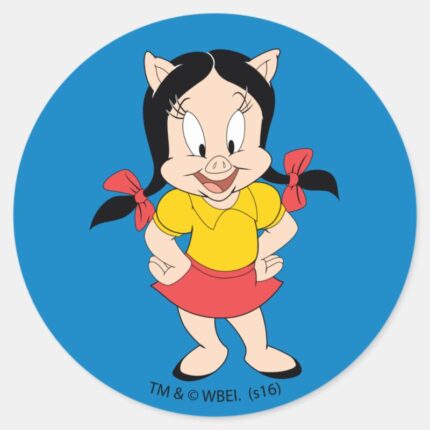 Petunia Classic Petunia Classic Round Sticker