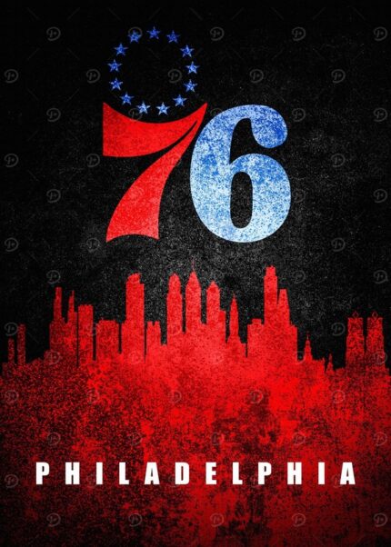 Philadelphia City Skyline Poster