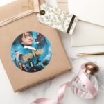 Philosophers Stone Poster Classic Round Sticker