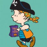 Pig Pen Pirate Halloween Peanuts Poster