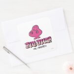 Pig Out Square Sticker