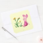 Piglet 2 Square Sticker