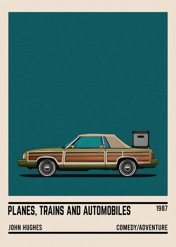 Planes Trains Automobiles Poster