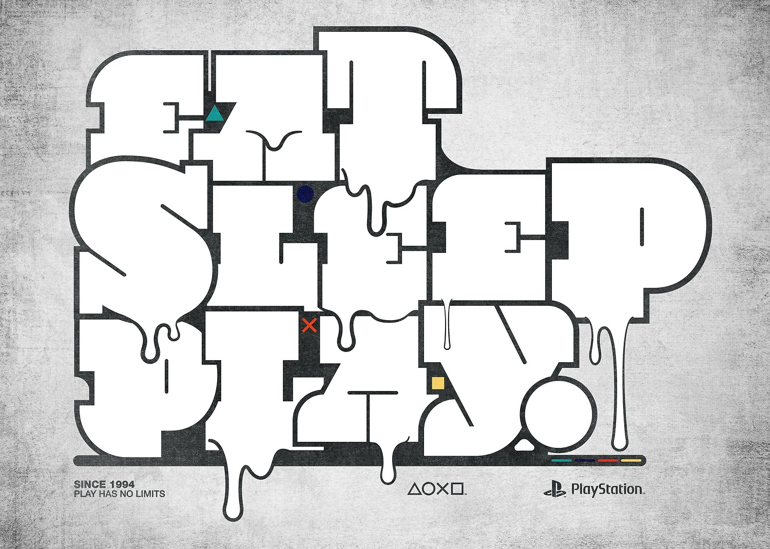 PlayStation Graffiti: Eat Sleep Play