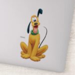 Pluto Cartoon Front Sticker
