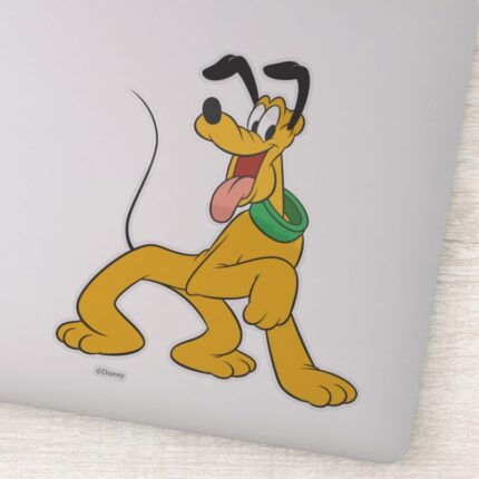 Pluto Excited Sticker