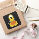 Pluto Halloween Square Sticker