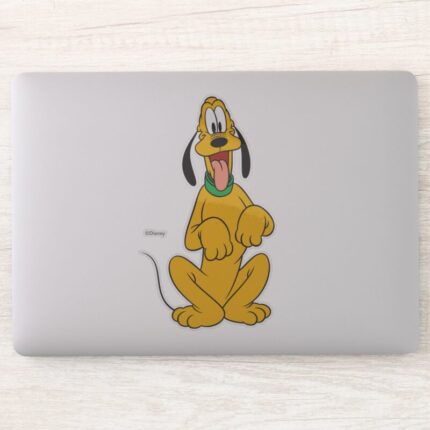 Pluto Paws Up Sticker