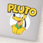 Pluto Pup With Name Sticker