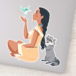 Pocahontas Pals Forest Friendship Sticker