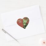 Poison Ivy Bombshell Heart Sticker