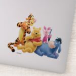 Pooh Friends 10 Sticker