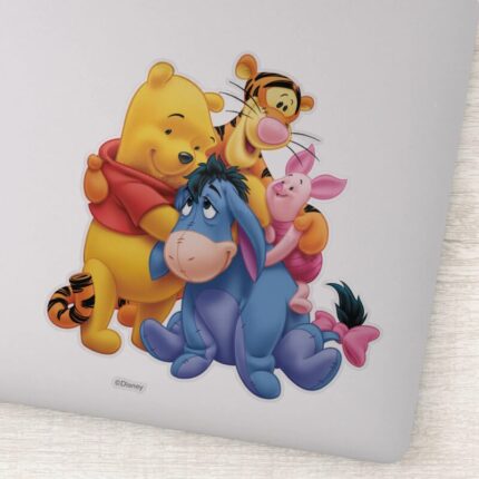 Pooh Friends 5 Sticker