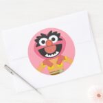 Pook A Looz Animal Classic Round Sticker