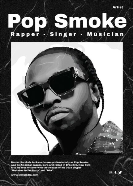 Pop Smoke Music Poster